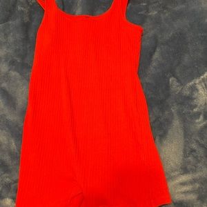 SHEIN rib knit body suit